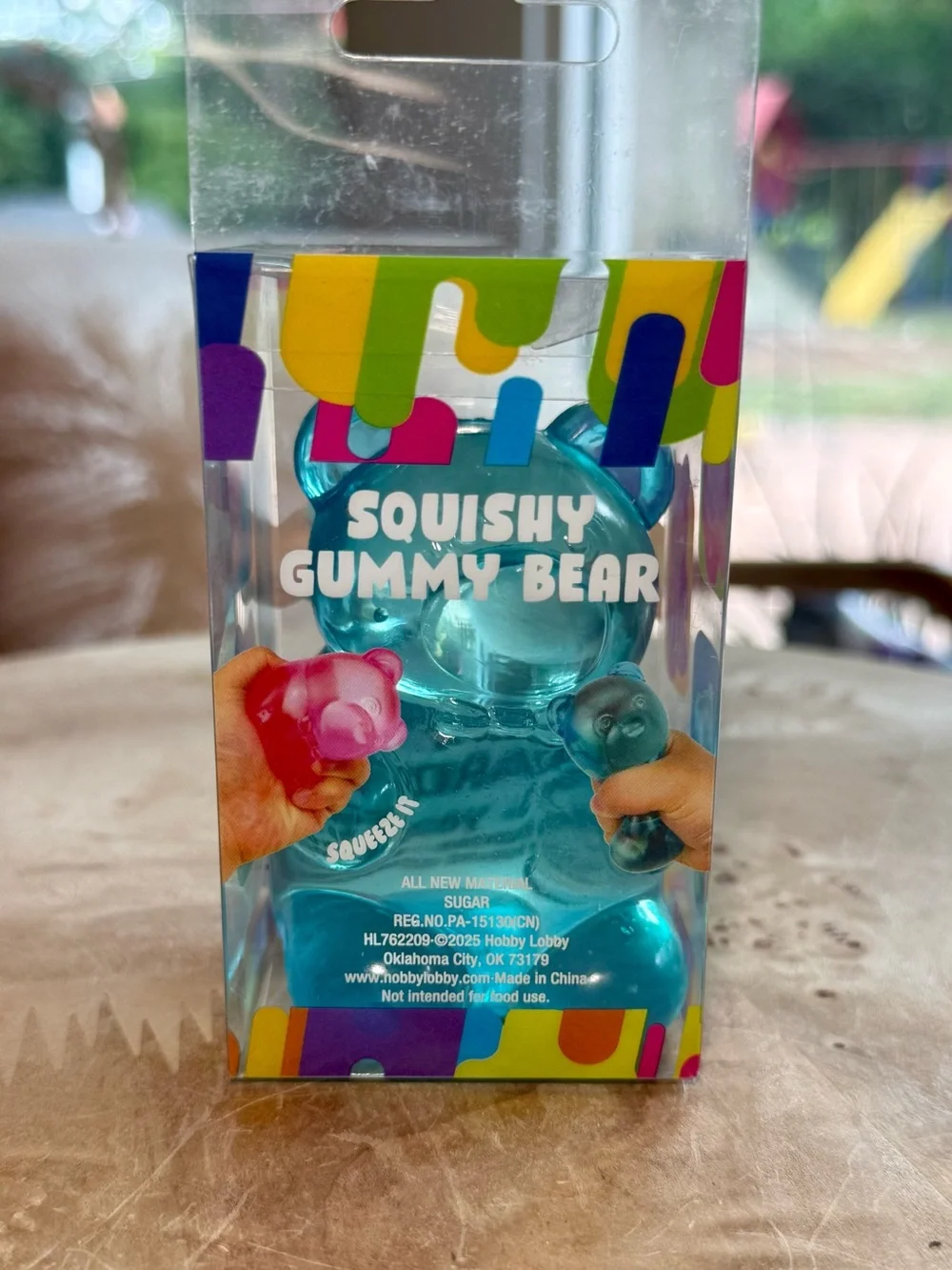 Toymendous Cheese Squish + Hobby Lobby Gummy Bear + Lava Squish Flow Bundle NWT